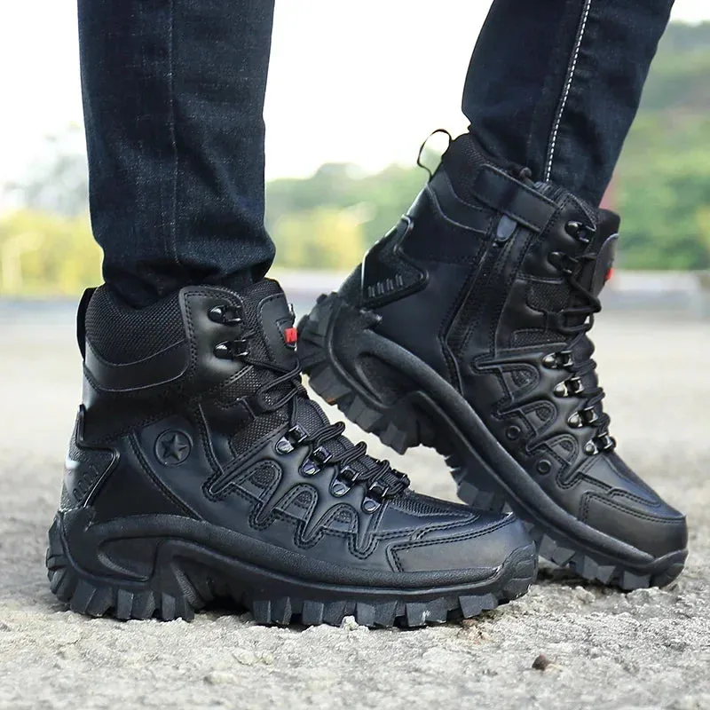 2024 Winter Special Men Ankle Work Boots/Safety Shoes