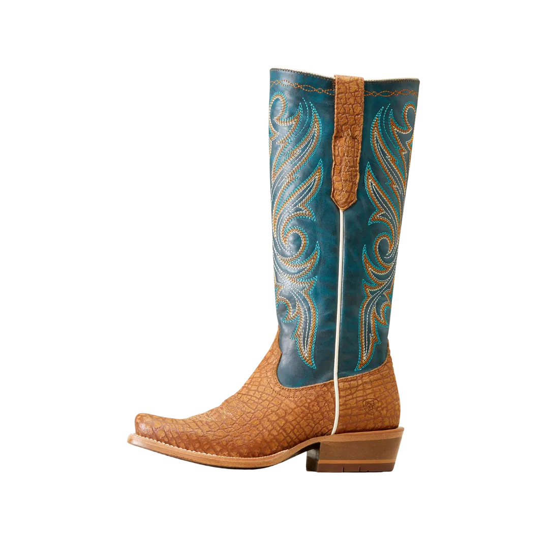 Ariat Women's Tan Suede Bullhide Futurity Starlight StretchFit Boot