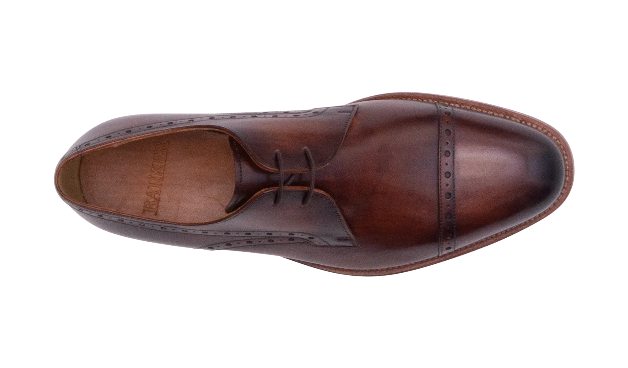 Barker - Wye, Hand Brushed Brown