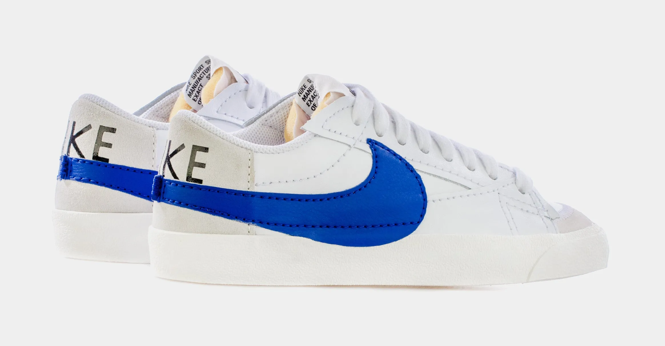 Blazer Low '77 Jumbo Mens Lifestyle Shoes (White/Blue)