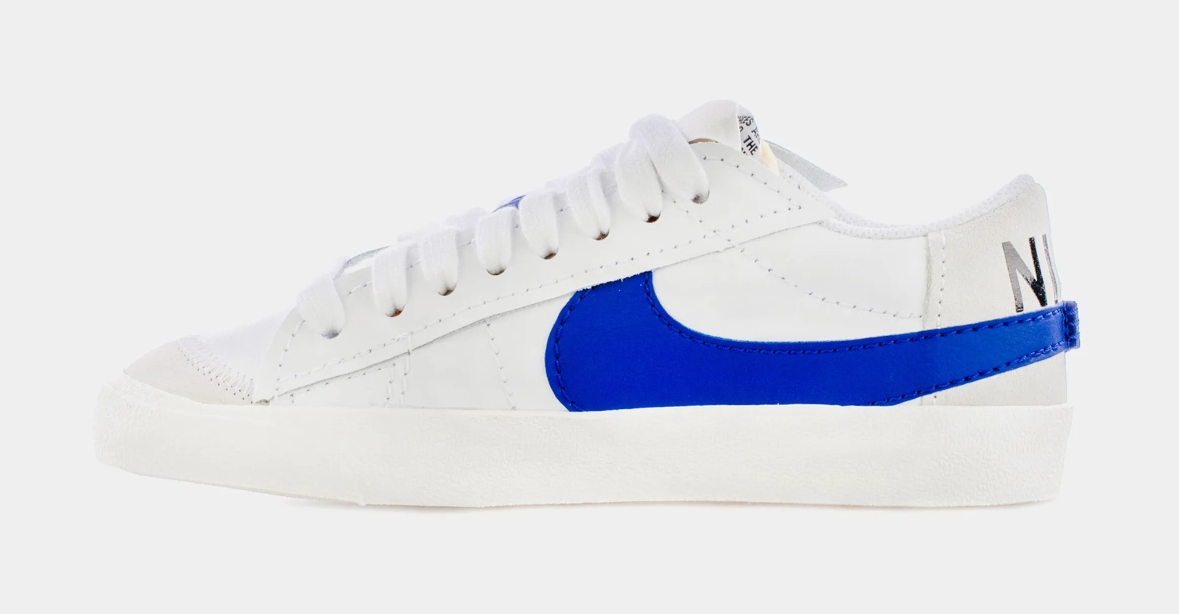 Blazer Low '77 Jumbo Mens Lifestyle Shoes (White/Blue)