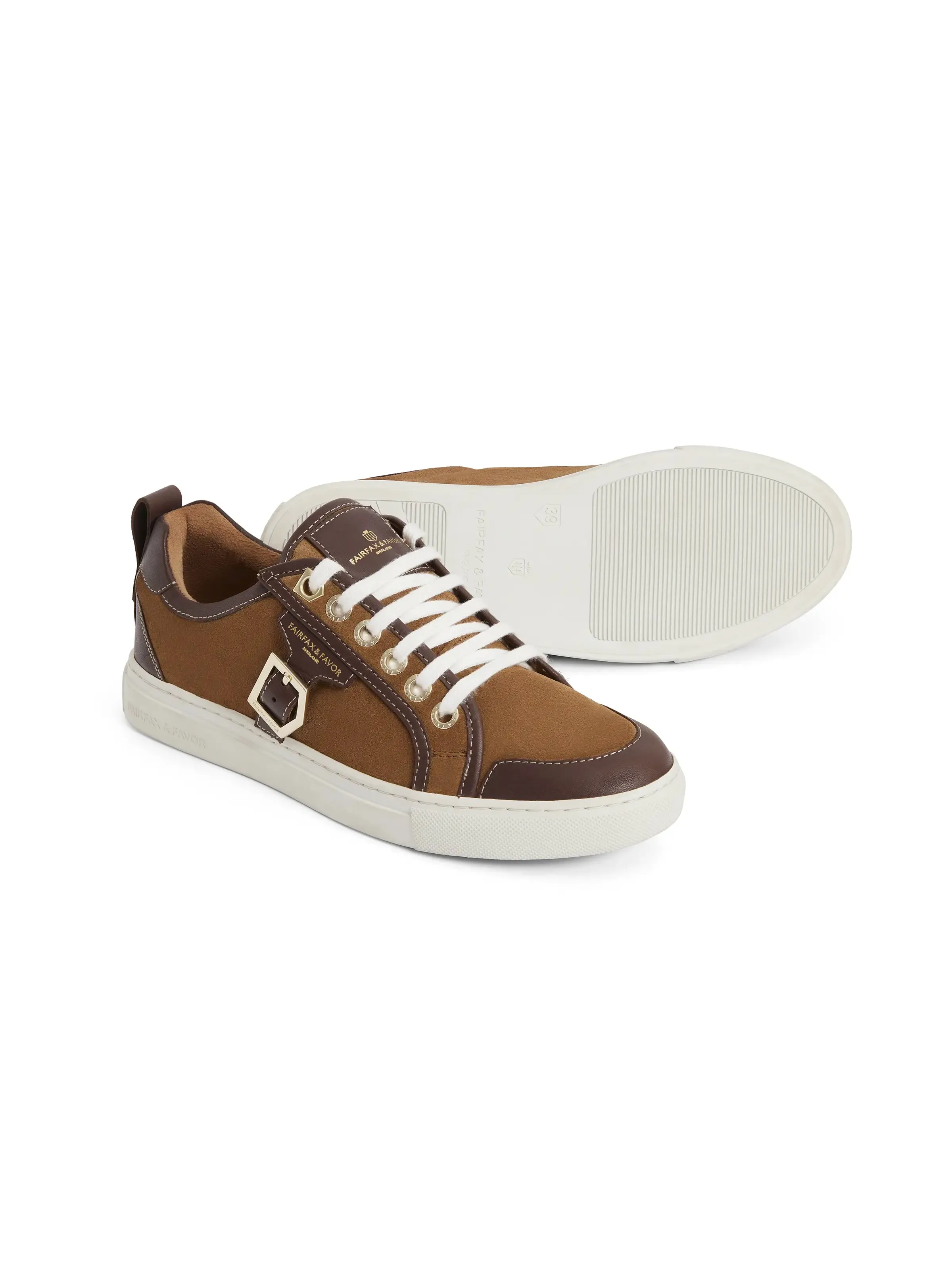 Brooke Sneaker - Tan Suede