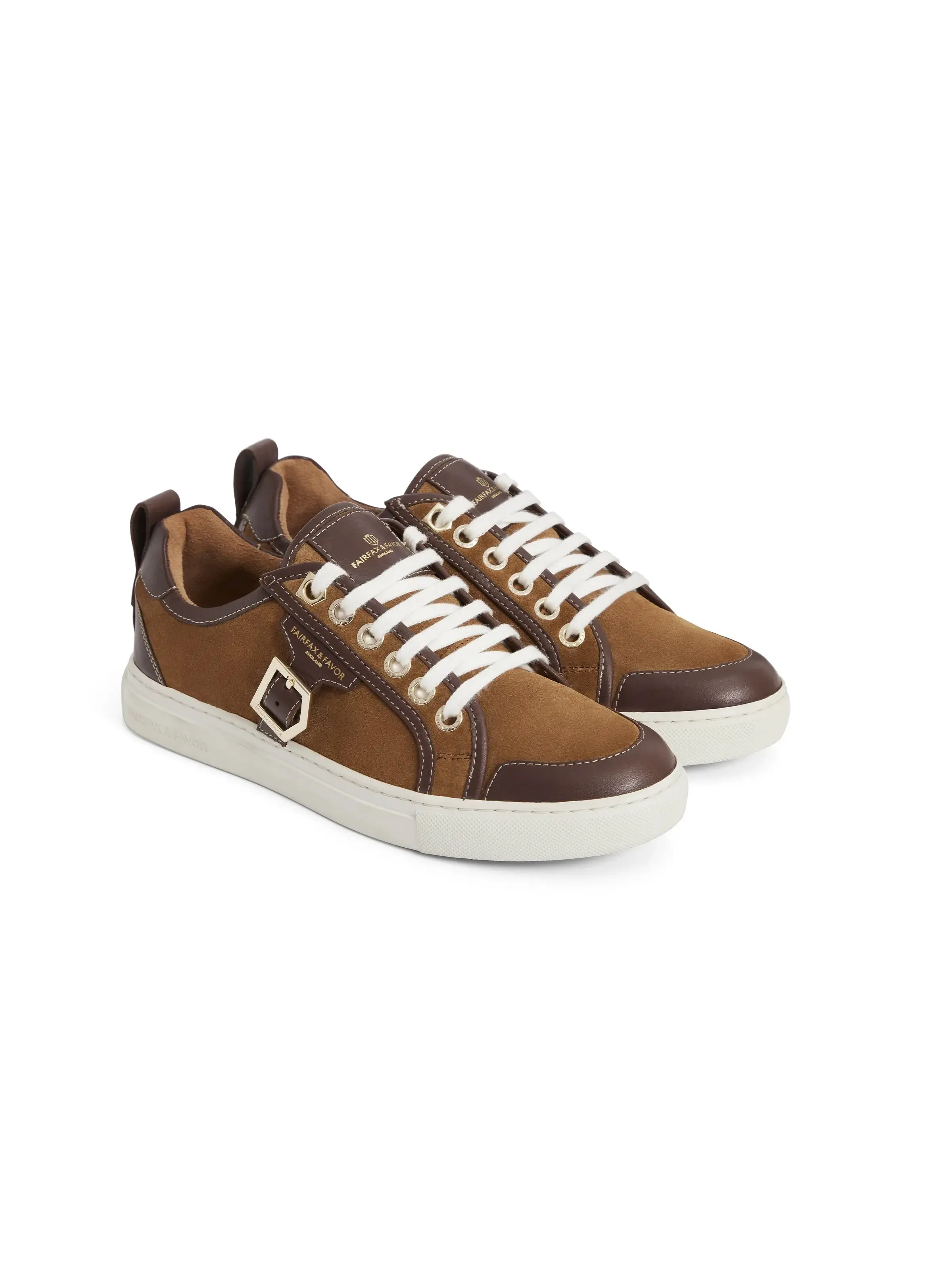 Brooke Sneaker - Tan Suede