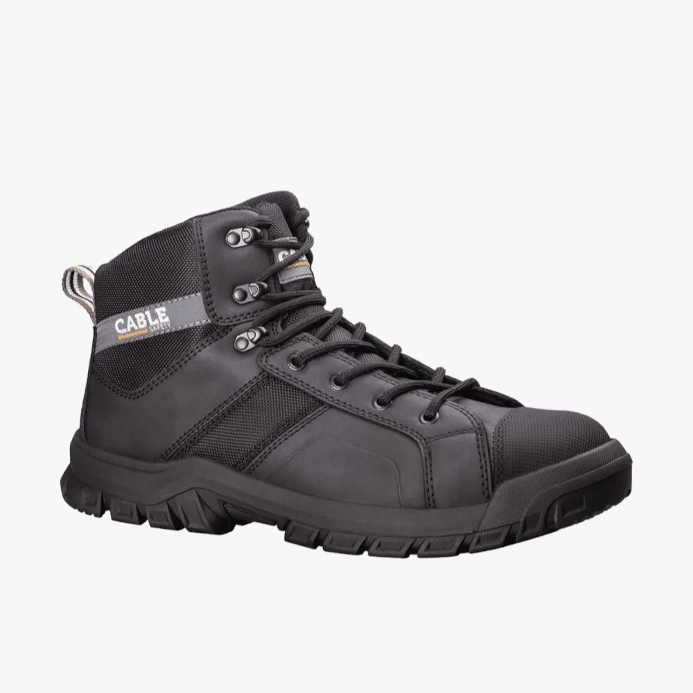 Cable Safety Cobalt Safety Boot Black