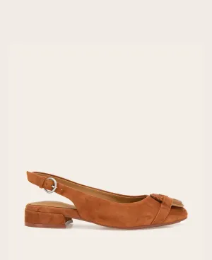 GENTLE SOULS - Athena Suede Slingback Flat