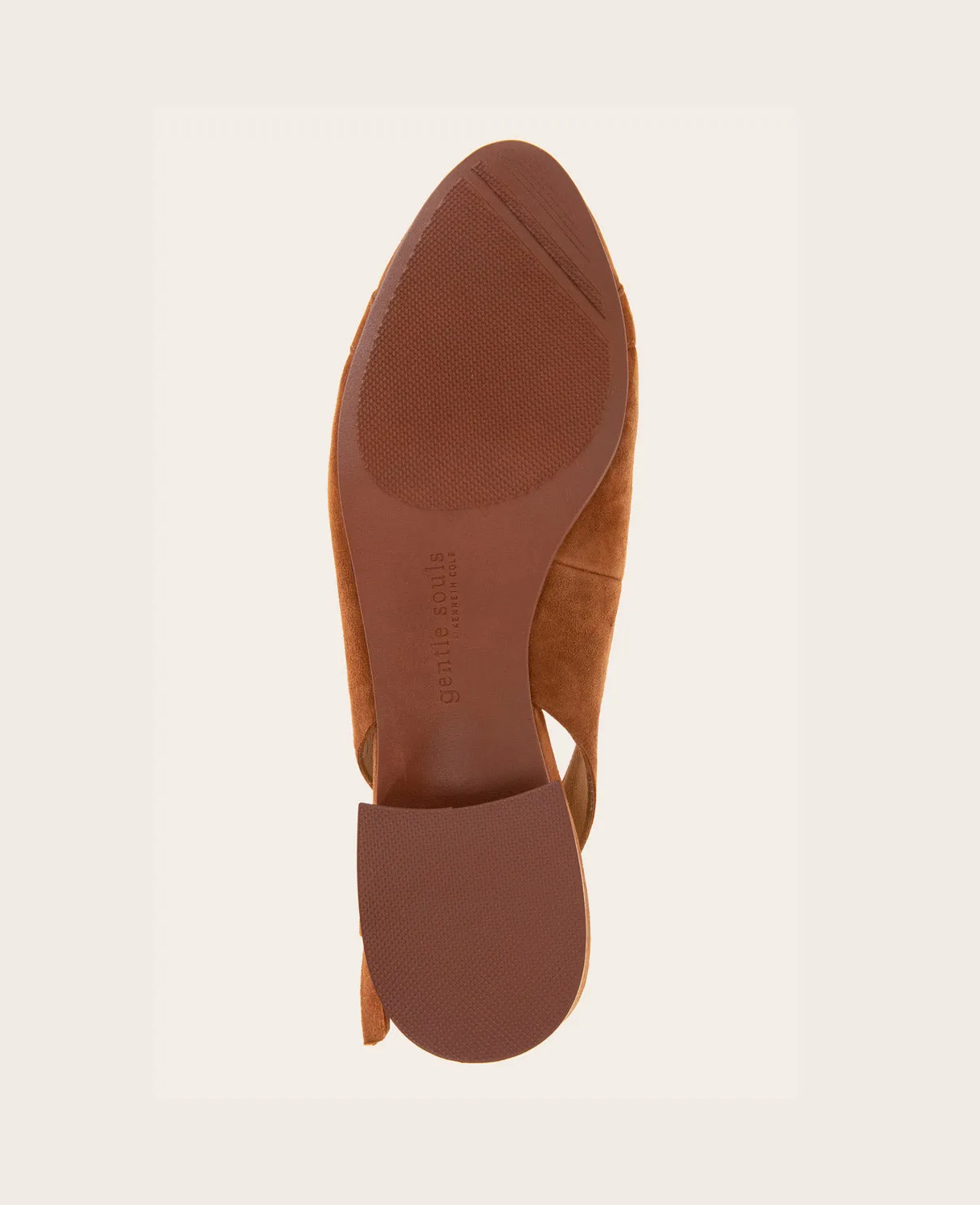 GENTLE SOULS - Athena Suede Slingback Flat