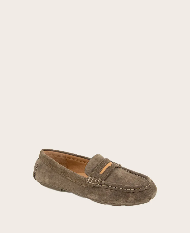 GENTLE SOULS - Madison Suede Tailored Flat