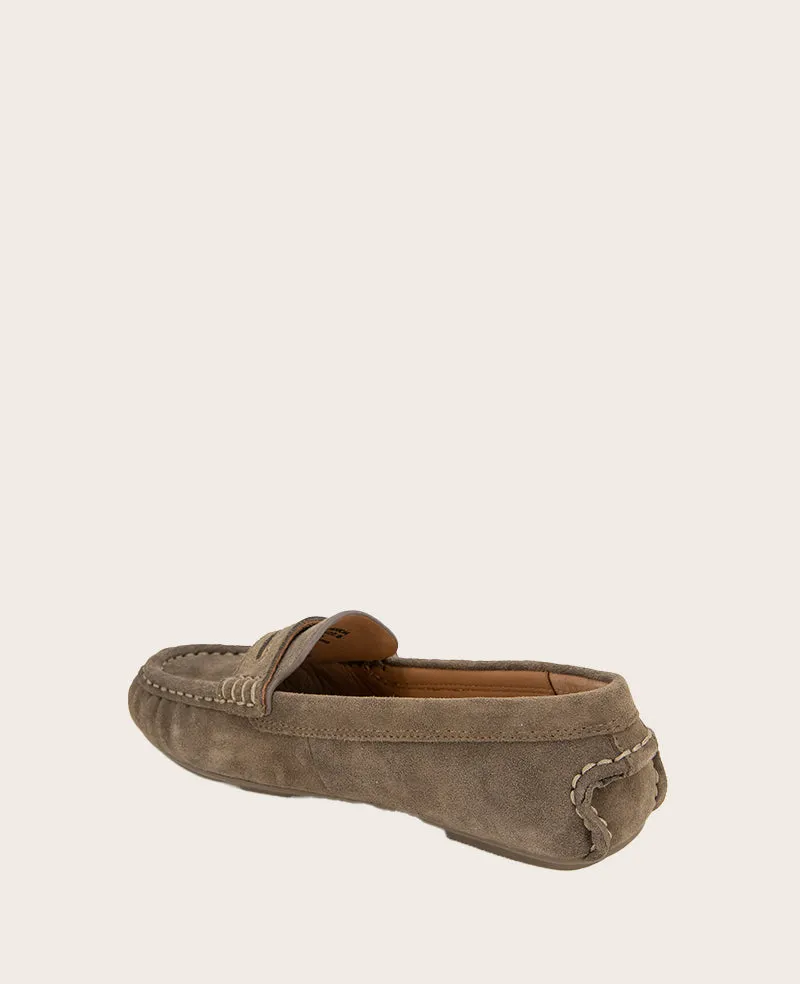 GENTLE SOULS - Madison Suede Tailored Flat