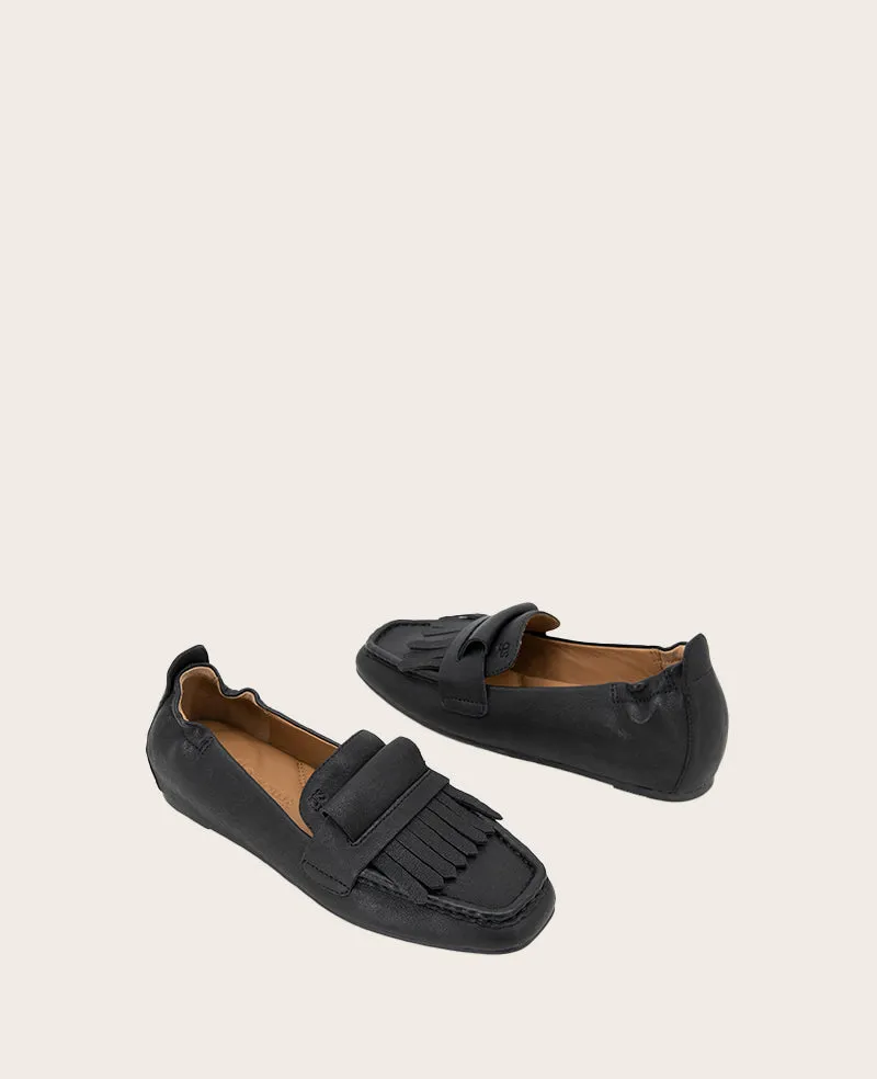 GENTLE SOULS - Scotty Tassel Leather Loafer