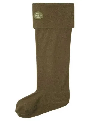 LE CHAMEAU Fleece Boot Liners - Iconic Green