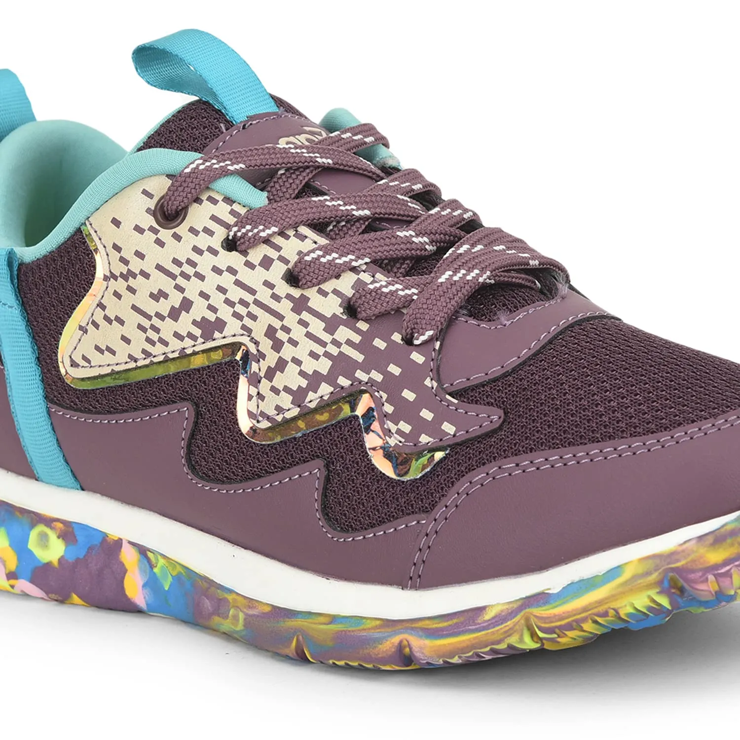 Liberty LEAP7X Sports Shoes for Kids Purple