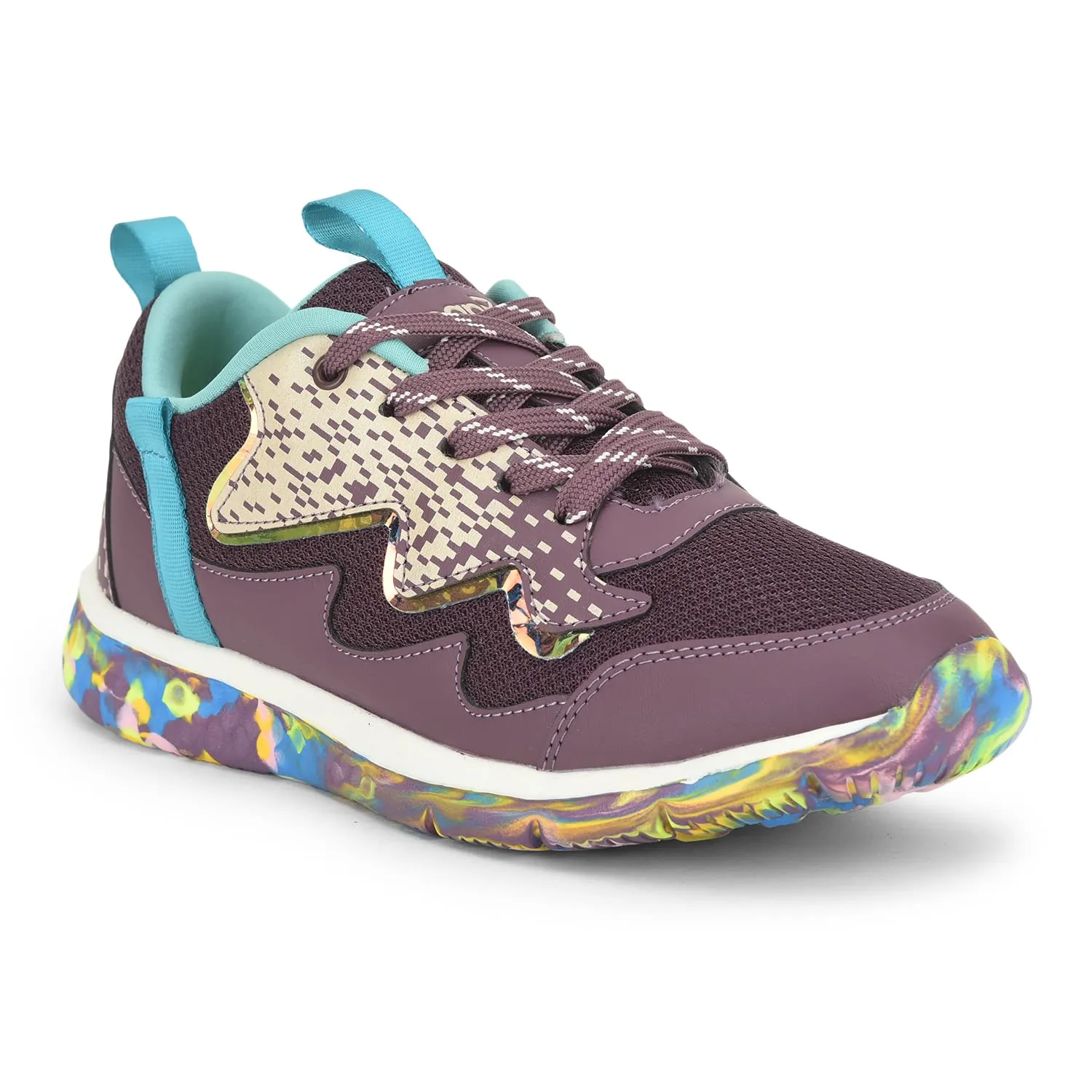 Liberty LEAP7X Sports Shoes for Kids Purple