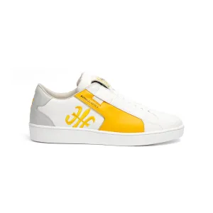 Men's Adelaide Yellow Leather Sneakers 02692-038