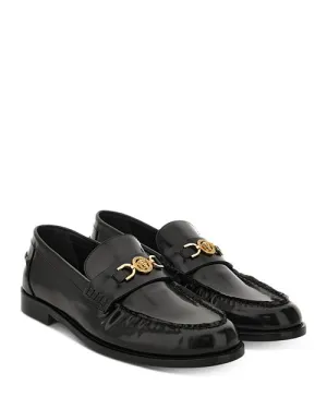 Men's Medusa '95 Versace Slip-On Loafers, Black