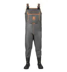 Men's Retro Series Neoprene Waders - Charcoal/Orange