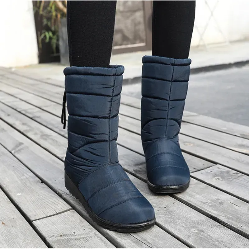 OCW Orthopedic Boots For Women Waterproof Warm Winter Snow Anti-Slip Fur Lined Boots