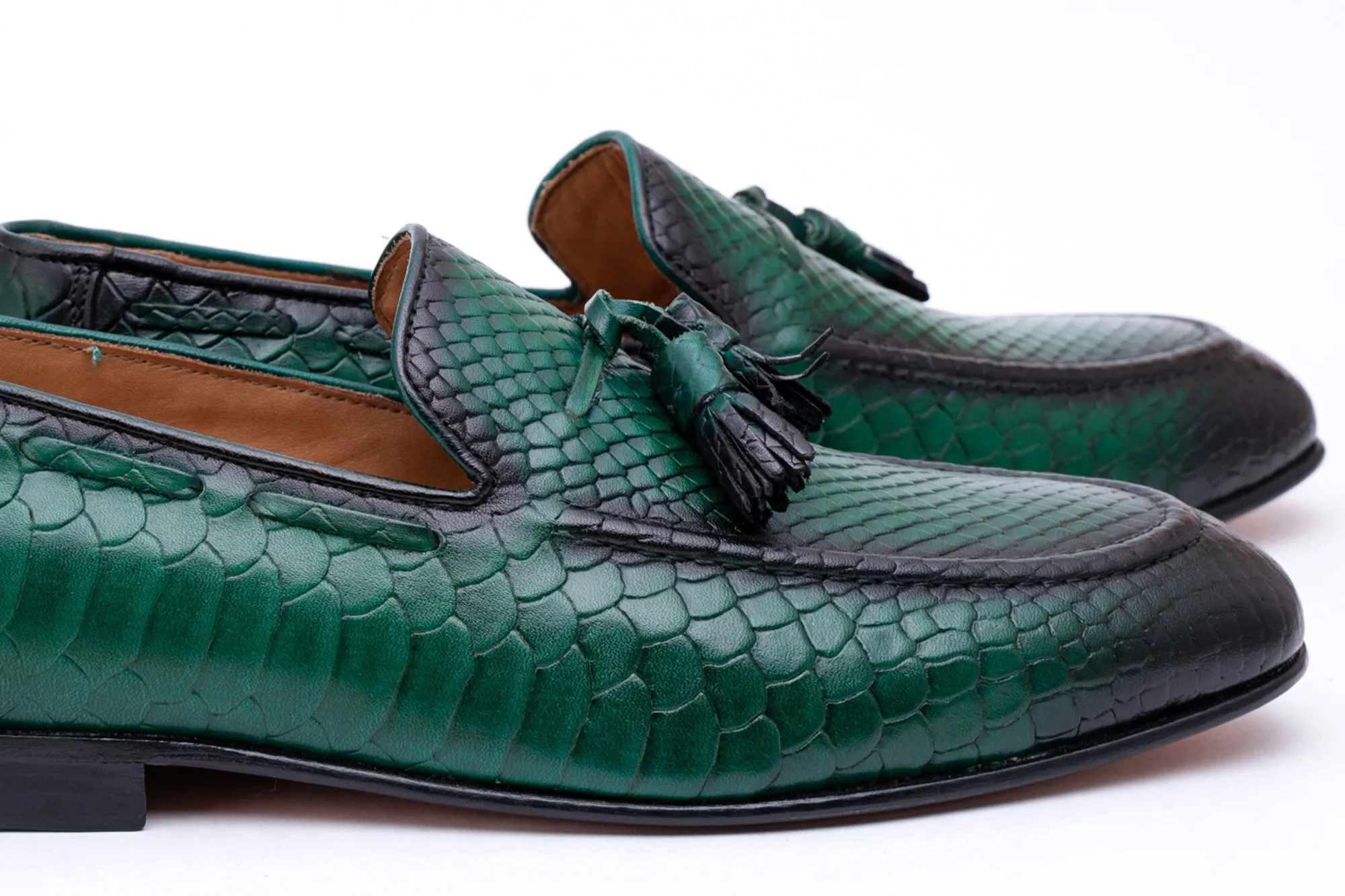 Python Print Tassels Loafer Pattina/BG