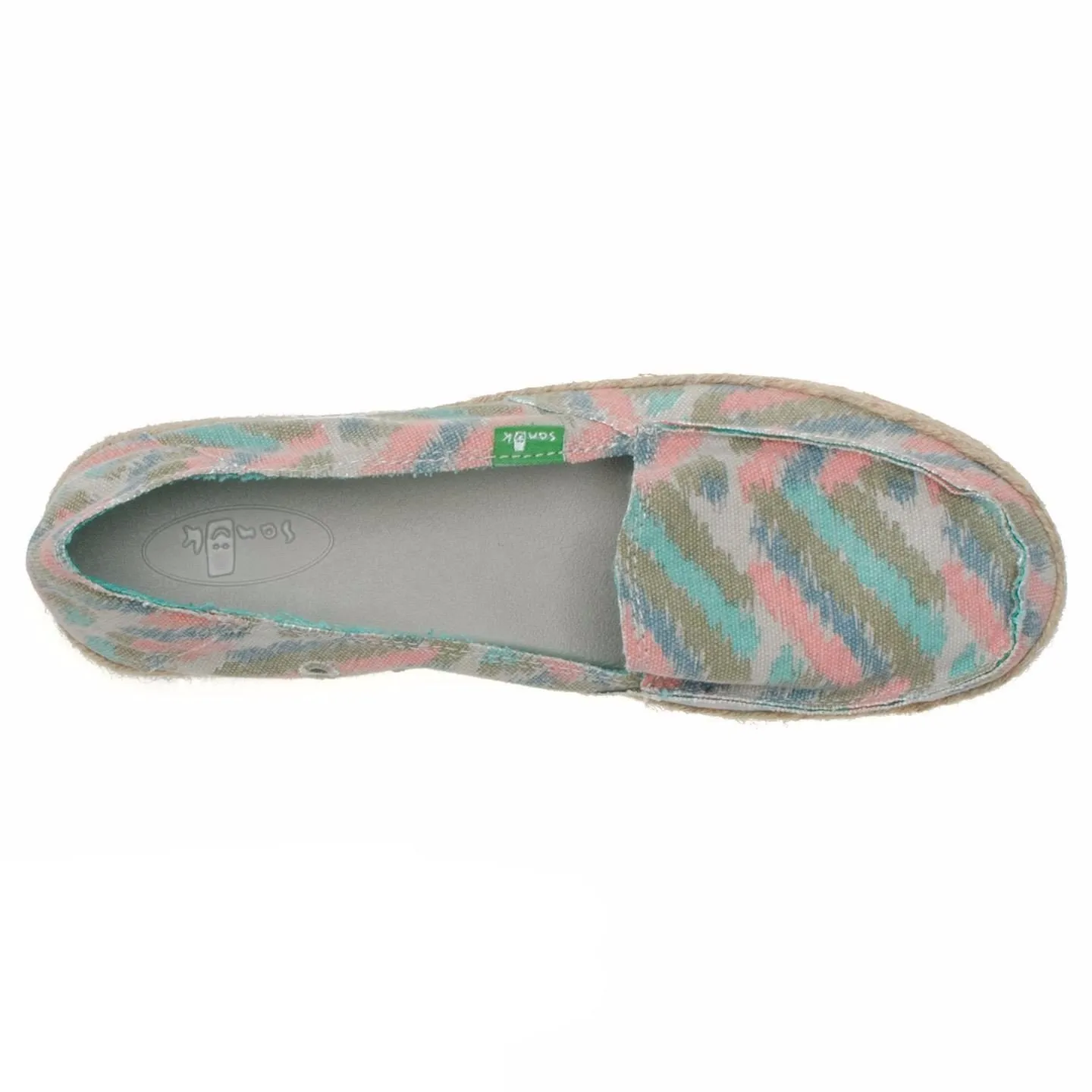 Sanuk Funky Fiona Natural Zig Zag Shoes