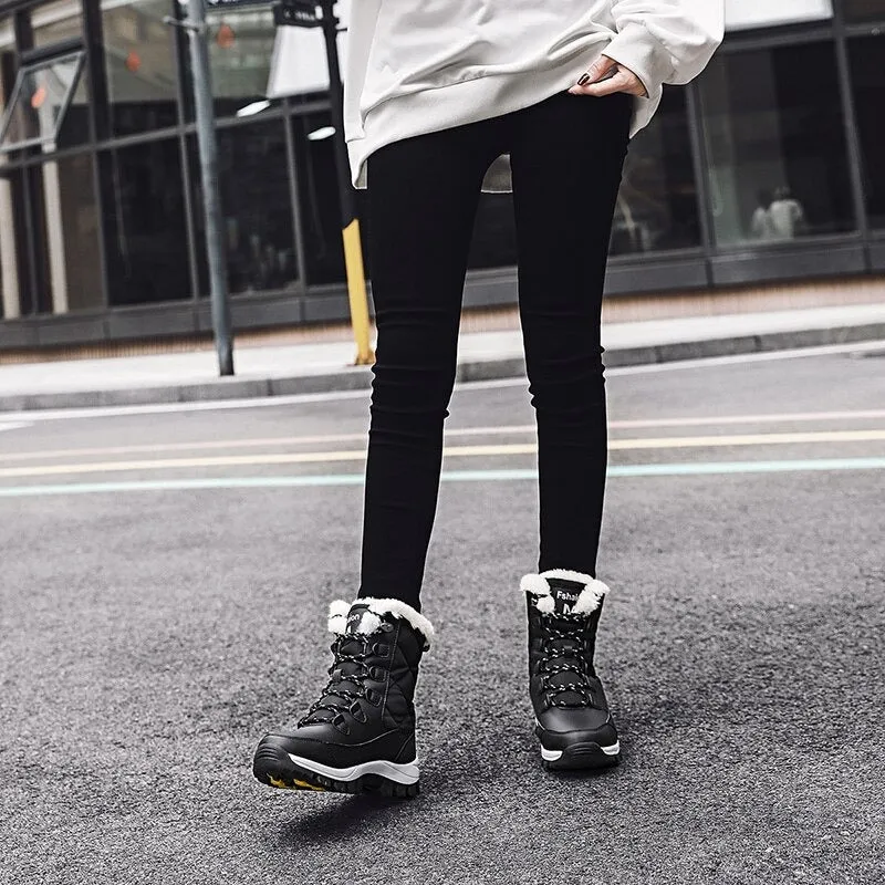 Soft and Warm Non-Slip Plush Winter Ankle-high Boots