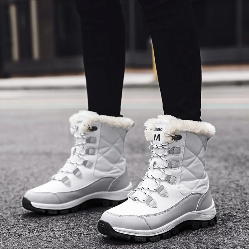 Soft and Warm Non-Slip Plush Winter Ankle-high Boots