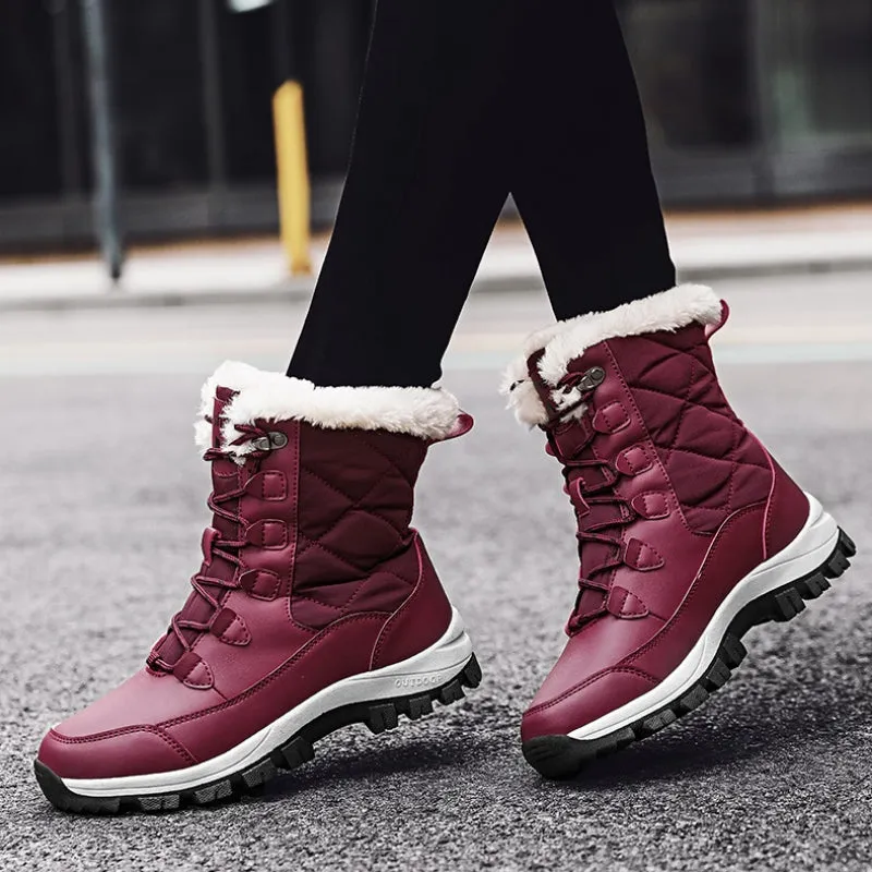 Soft and Warm Non-Slip Plush Winter Ankle-high Boots