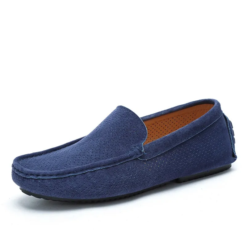 TEEK - Mens Breathable Moccasin Suede Loafers | Various Colors