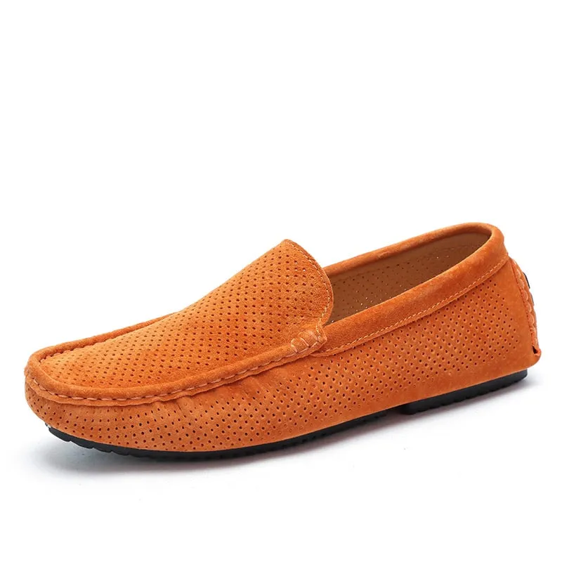 TEEK - Mens Breathable Moccasin Suede Loafers | Various Colors