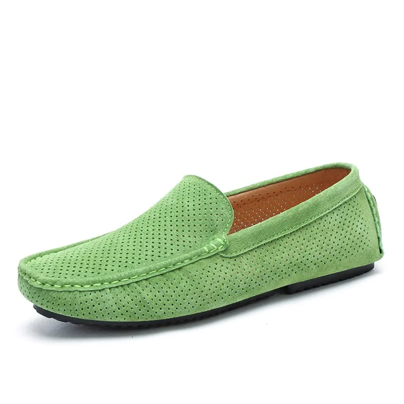 TEEK - Mens Breathable Moccasin Suede Loafers | Various Colors