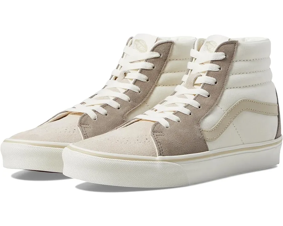 Vans Women's Sk8-Hi Shoes Multi Block Gray