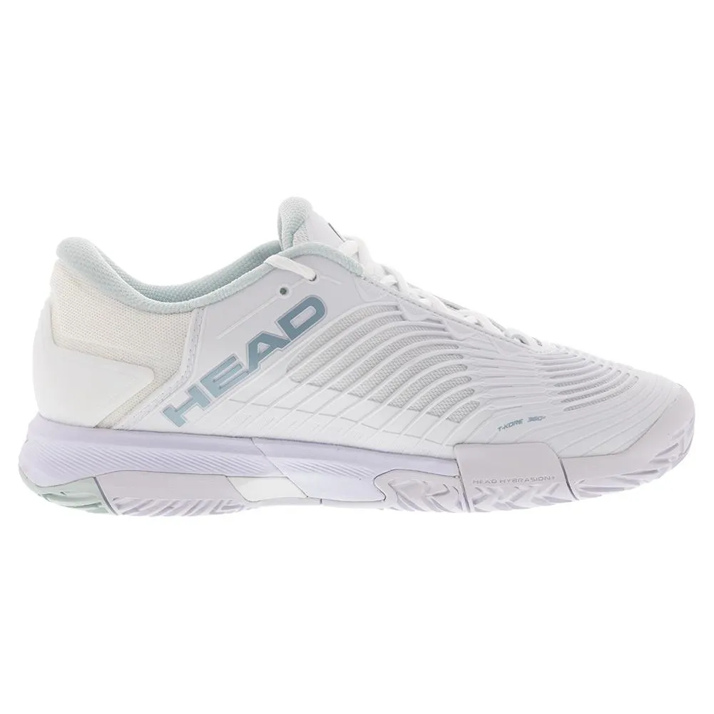 Women`s Revolt Pro 4.5 Tennis Shoes White and Aqua