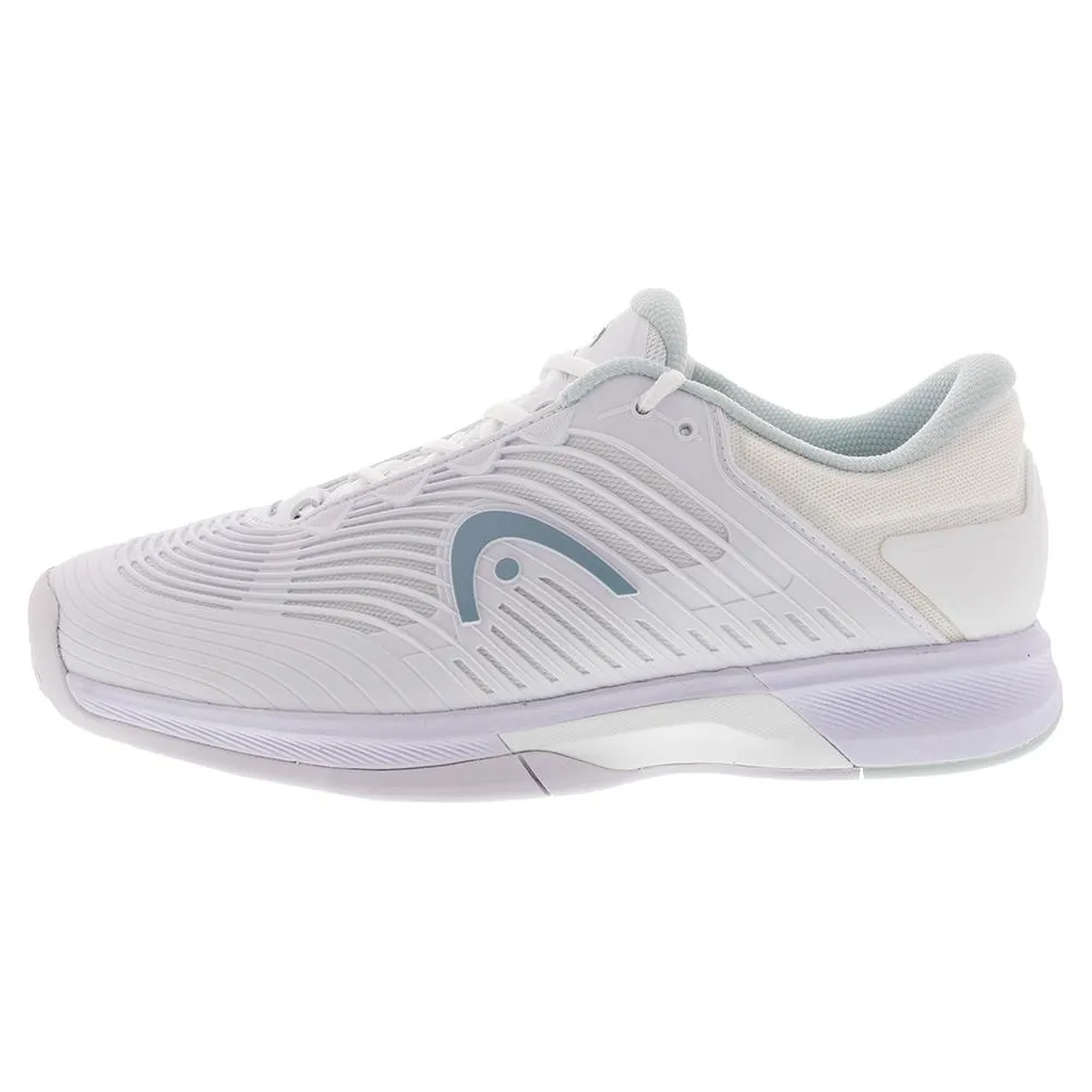 Women`s Revolt Pro 4.5 Tennis Shoes White and Aqua